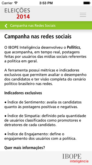 免費下載新聞APP|IBOPE Eleições app開箱文|APP開箱王