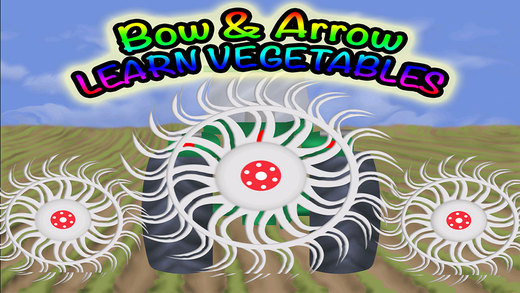 Vegetables Arrow Preschool Learning Experience Bow Game