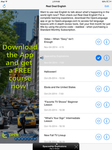 【免費教育App】Real Deal English-APP點子