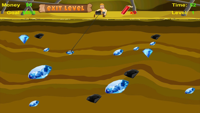 【免費遊戲App】A Diamond Hunting Miner Adventure-APP點子