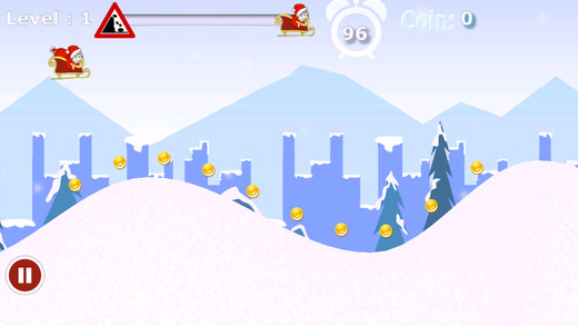 【免費遊戲App】Christmas Santa Mountain Race - cool speed downhill racer-APP點子