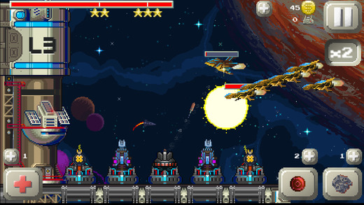 【免費遊戲App】Space Defense Redux-APP點子