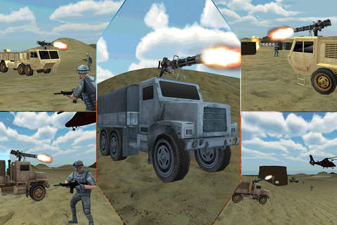 Desert Military War Truck Simulator 3D screenshot 3