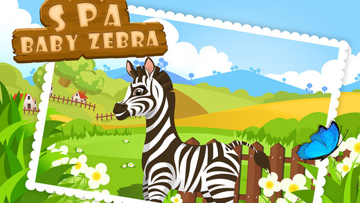 Baby Zebra SPA Salon - Makeover Game For Kids