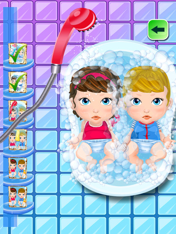 【免費遊戲App】Twins Baby Born and Baby Care Games-APP點子