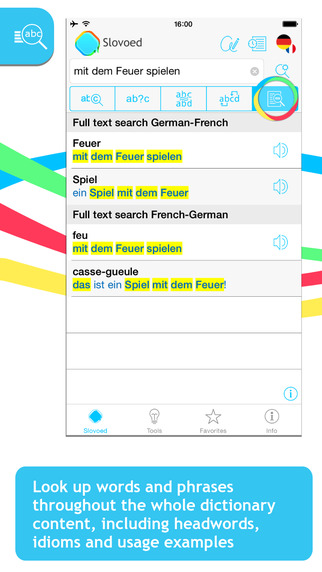 【免費書籍App】French <-> German Slovoed Deluxe talking dictionary-APP點子