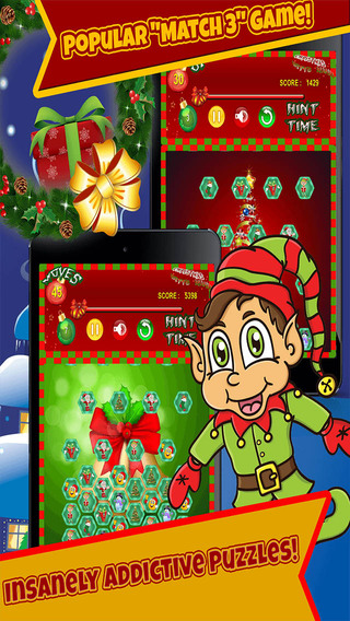 【免費遊戲App】Christmas Gift Mania - A list of Gifts to Discover and Match them Free Game-APP點子