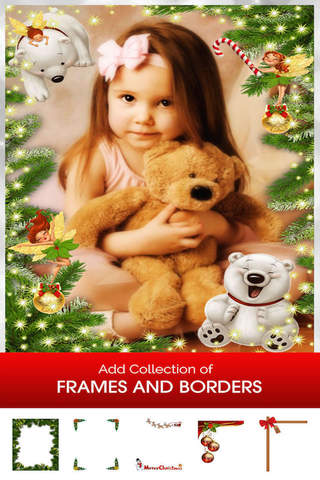 Christmas Photo Fun Pro - Frames Filters and Stickers for Christmas screenshot 2