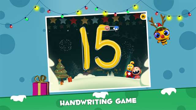 【免費教育App】Icky Snow Trace - Learn 1234 Numbers - Christmas Edition FREE-APP點子