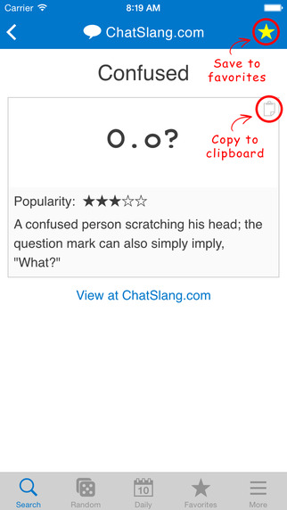 【免費書籍App】Chat Slang Dictionary-APP點子