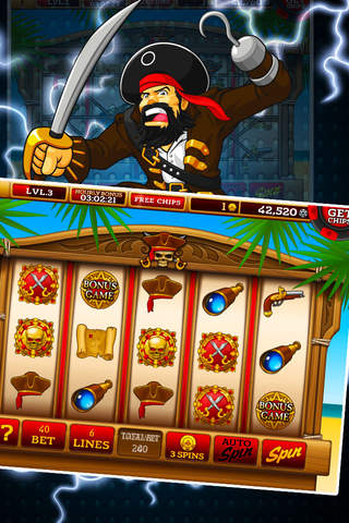 Slots Thunder Pro ! -River Valley Casino- Play for fun classics! screenshot 3
