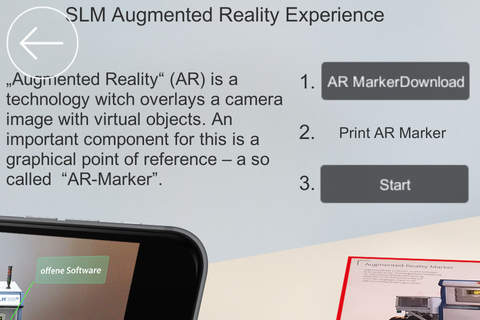 SLM Augmented Reality for iPhone screenshot 2