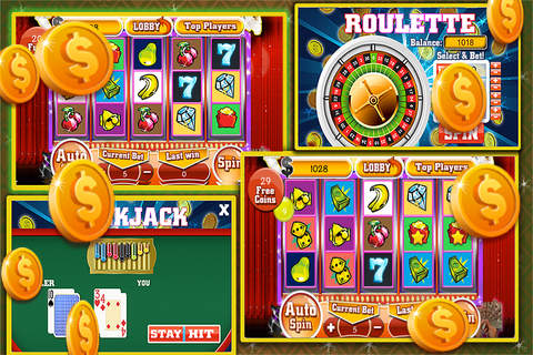 `` AAA Casino Lucky-Slots-Blackjack-Roulette! screenshot 2