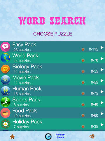 Screenshots of Word Search - Find Crossword Challenged Puzzles for iPad