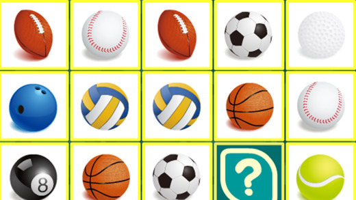 Sports Memory Game