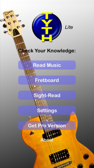 Guitar Score Trainer - Lite - Learn Notes With Your Real Guitar