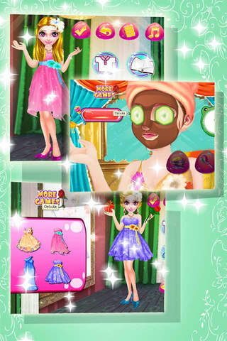 Meninas se tornam uma princesa -Beautiful bebê Spa (vestir-se salão de beleza) screenshot 3