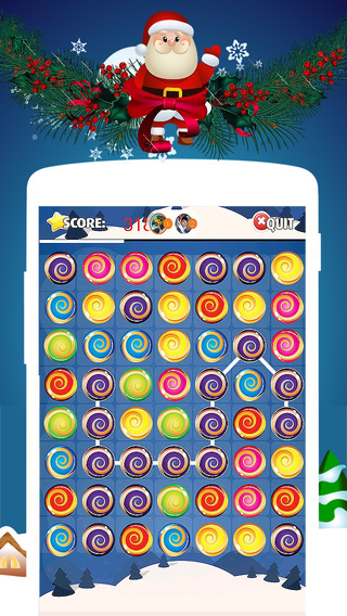 【免費遊戲App】Christmas Candy Burst-APP點子