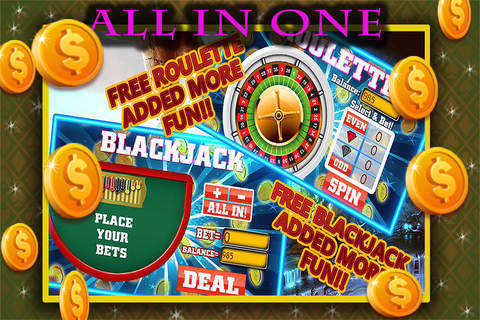 ``` Classic Free Casino 777 Slot Machine Games-Blackjack-Roulette! screenshot 3