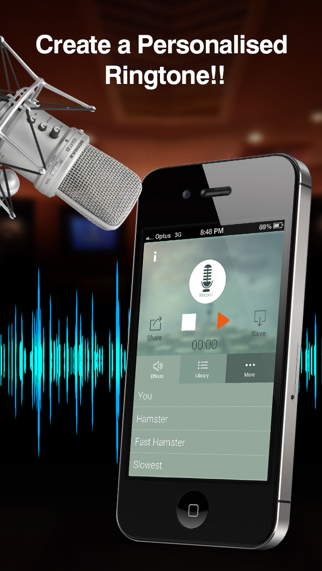robot voice text to speech recorder