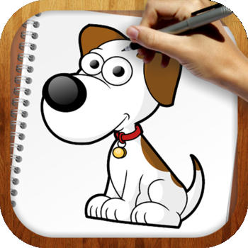 Easy Draw : Nice Dogs LOGO-APP點子