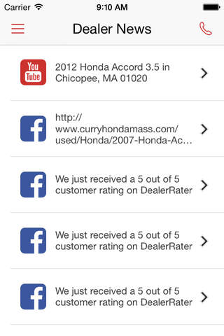 Curry Honda Chicopee DealerApp screenshot 4