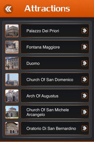 Perugia Offline Travel Guide screenshot 3
