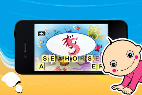 My First Underwater Words - Learning game for Kids in Pre School and Kindergarten screenshot 3