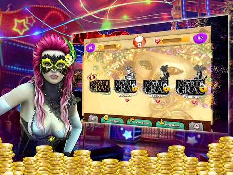 【免費遊戲App】Mardi Gras Bingo Game Festivities New Orleans Casino Carnival 2015-APP點子