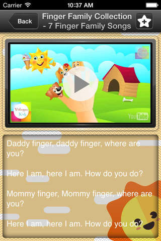 Children's Songs - Sing with your kids screenshot 3