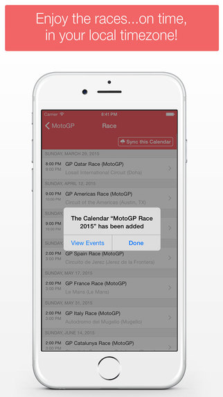 免費下載運動APP|Moto GP Calendar 2015 (MotoCal) app開箱文|APP開箱王