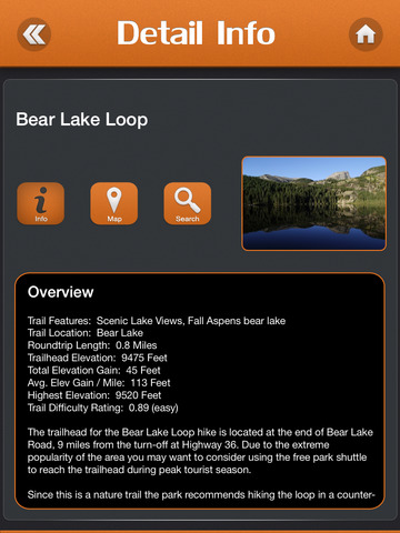 免費下載旅遊APP|Hiking - Rocky Mountain National Park app開箱文|APP開箱王