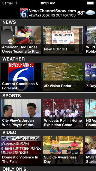 【免費新聞App】NewsChannel 6 – Wichita Falls, TX-APP點子