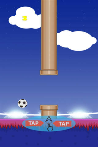 Flappy Soccer FREE screenshot 2