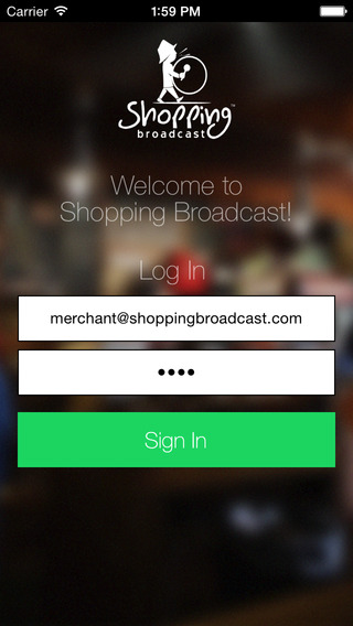 Shopping Broadcast Merchant