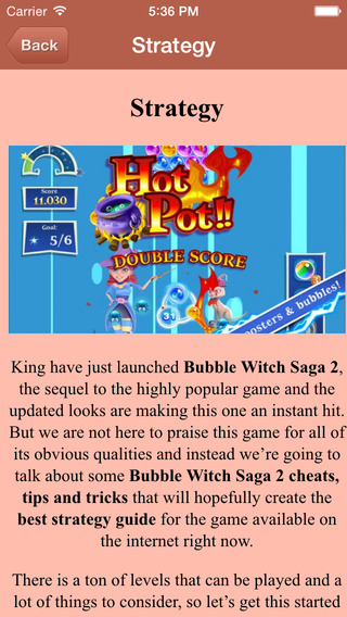 【免費書籍App】Guide for Bubble Witch Saga 2 - All New Levels,Video,Full Walkthrough,Tips-APP點子