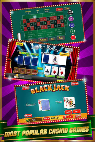 Billionaire’s Game House - Hot Slots, Fast Video Poker, Free Bingo and Real Blackjack in the Best Las Vegas Casino screenshot 4