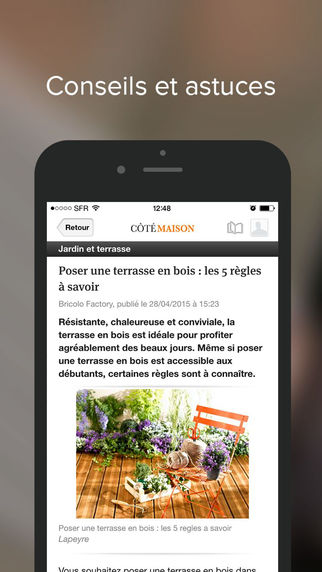 【免費生活App】Côté Maison : déco et design-APP點子