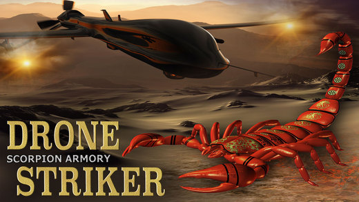Drone Striker Scorpion Armory 3D - Desert Storm Bionicle Monsters Collision
