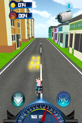 Motorcycle Run screenshot 2