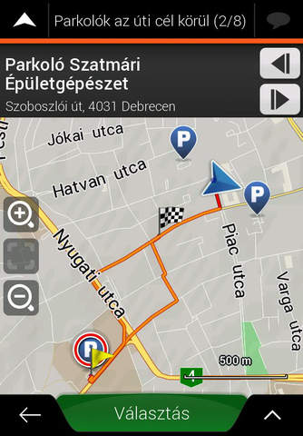 iGO Navigation SzülinApp screenshot 3