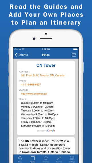 【免費旅遊App】Toronto Travel Guide & Offline Map-APP點子