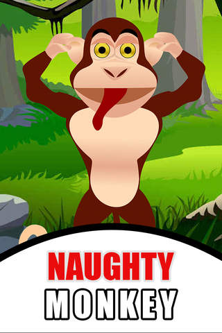 Talking Naughty Monkey screenshot 2