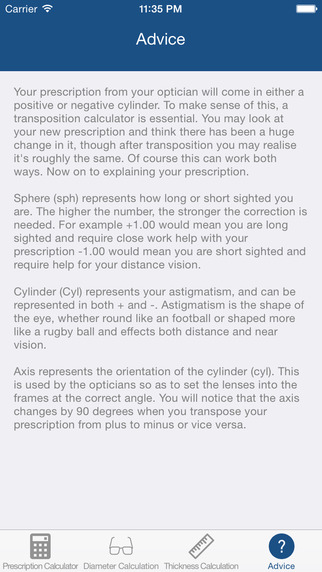 【免費工具App】My Pocket Optician-APP點子