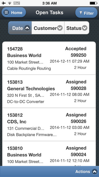 【免費商業App】Oracle Mobile Field Service for Mobile Devices-APP點子