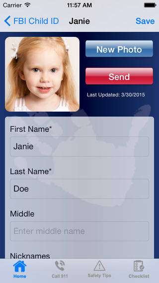 【免費書籍App】FBI Child ID-APP點子