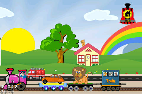 Train Maze Kindergarten screenshot 2