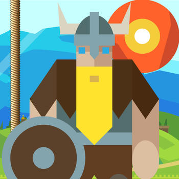 Viking Heroes Climb PRO-Tapping Rope Climbing Game LOGO-APP點子