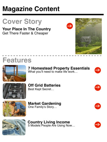 【免費生活App】Backcountry Homesteader Magazine-APP點子