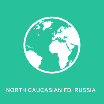 North Caucasian FD, Russia Offline Map : For Travel 交通運輸 App LOGO-APP開箱王
